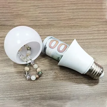Lightbulb Diversion Safe - Keep Valuables Hidden