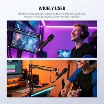 NEEWER Microphone Arm Stand for Podcasters and Streamers