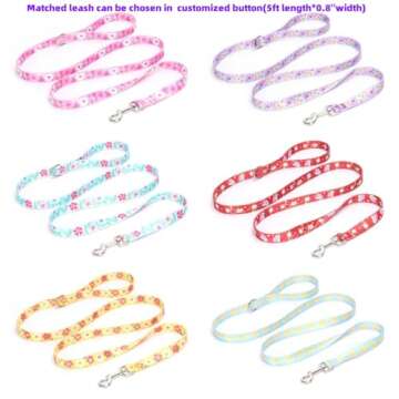 Moonpet Personalized Dog Collar with Custom Engraving