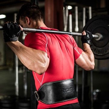 Harbinger Padded Leather Weightlifting Belt for Optimal Support