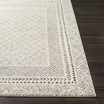 Livabliss Melodie Boho Area Rug, 7'10" x 10'2" Beige