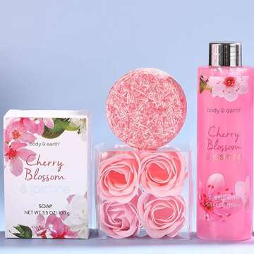 Spa Gift Basket for Women - 8 Pcs Indulgence Set