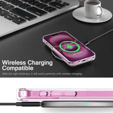 Stylish Bicol iPhone 16 Case with Screen Protector