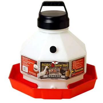Little Giant Poultry Waterer | Gravity Fed Design | 3 Gallons