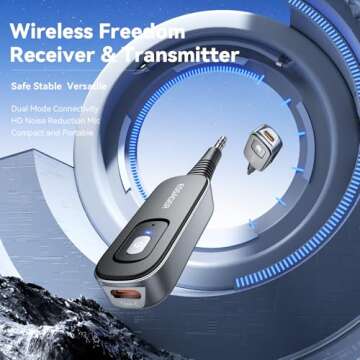 Bluetooth Receiver for Car with Noise Cancelling Features