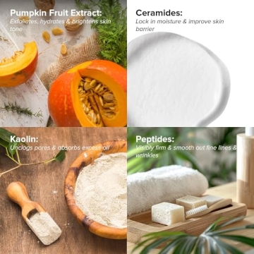 Gentle Exfoliating Pumpkin Face Mask for Radiant Skin