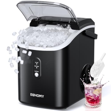 EUHOMY Nugget Ice Maker - Fast, Convenient Ice Production
