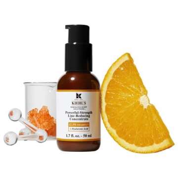 Kiehl's Powerful-Strenth Line-Reducing Concentrate Vitamin C Serum 1.7 Fl Oz 50mL