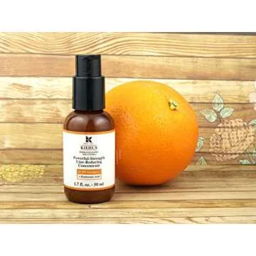 Kiehl's Powerful-Strenth Line-Reducing Concentrate Vitamin C Serum 1.7 Fl Oz 50mL