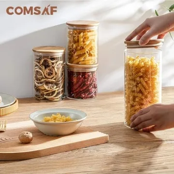 ComSaf Airtight Food Storage Containers Set of 5