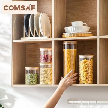 ComSaf Airtight Food Storage Containers Set of 5