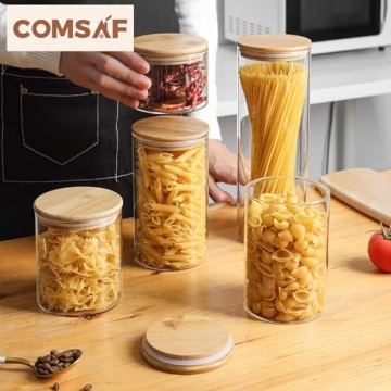 ComSaf Airtight Food Storage Containers Set of 5