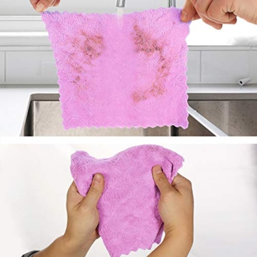 Super Absorbent Microfiber Kitchen Towels - 12 Pack