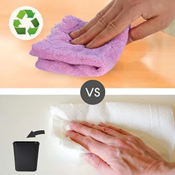 Super Absorbent Microfiber Kitchen Towels - 12 Pack