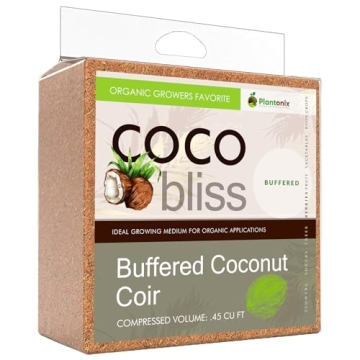 Buffered Coco Bliss (10lbs) - Organic Coco Coir for Plants & Soil