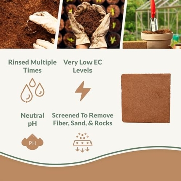Buffered Coco Bliss 10lbs Organic Coco Coir for Plants