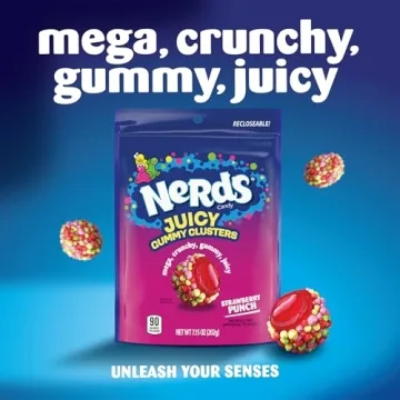NERDS Juicy Gummy Clusters Strawberry Punch 7.15 oz