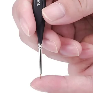 eBoot 5-Piece Detail Brush Set for Artists and Crafters