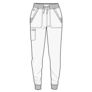 Med Couture Women's Lightweight Jogger Pants with 5 Pockets