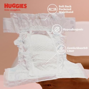 Huggies Newborn Little Snugglers Diapers - 128 Count