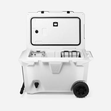 BrüMate BrüTank 55qt Wheeled Cooler with Drink Dispenser