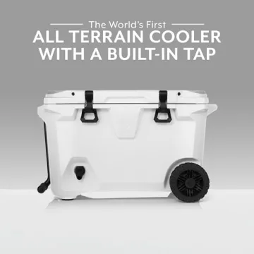 BrüMate BrüTank 55qt Wheeled Cooler with Drink Dispenser
