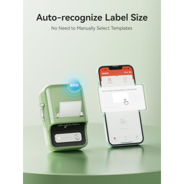 NIIMBOT B21 Label Maker: Stylish Bluetooth Printer for All Ages