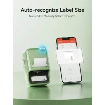 NIIMBOT B21 Label Maker: Stylish Bluetooth Printer for All Ages