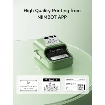NIIMBOT B21 Label Maker: Stylish Bluetooth Printer for All Ages