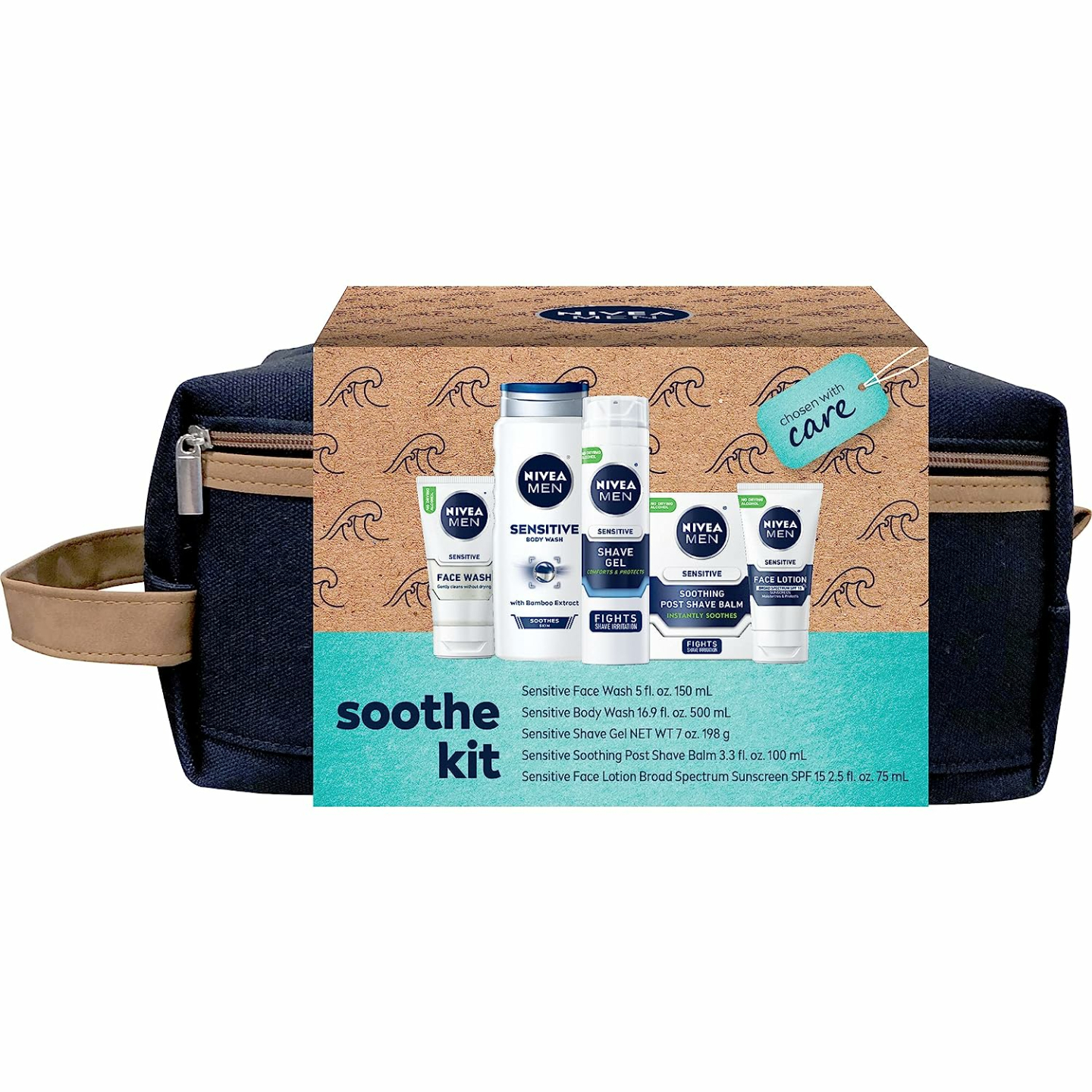 NIVEA MEN Sensitive Skin Care Collection - 5 Pieces