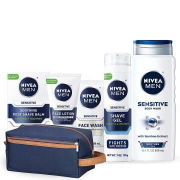 NIVEA MEN Sensitive Skin Care Collection - 5 Pieces