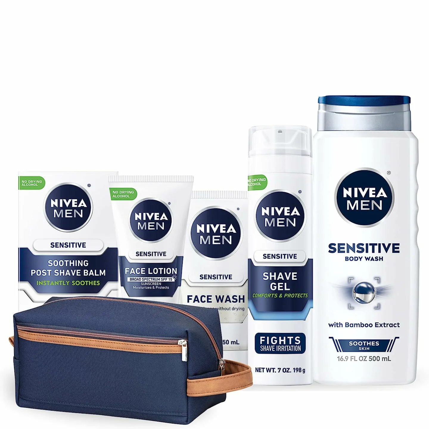 NIVEA MEN Sensitive Skin Care Collection - 5 Pieces