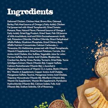 Blue Buffalo Baby Blue Natural Dry Food for Puppies, Healthy Growth Formula with DHA, Savory Chicken Recipe, 11-lb. Bag