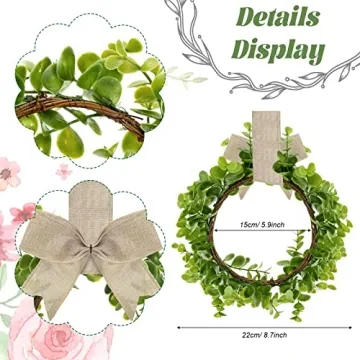 Faux Kitchen Wreaths - Elegant & Durable Home Decor