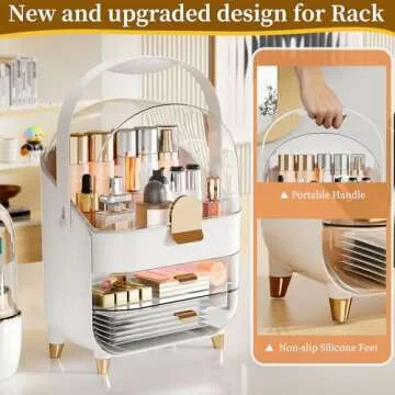 Stylish Makeup Organizer - Perfect for Vanity and Gifts