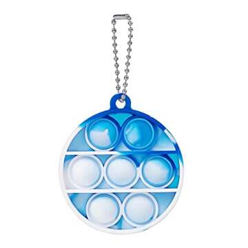 BINGLALA Mini Pop Keychain Fidget Toy - Fun for All Ages