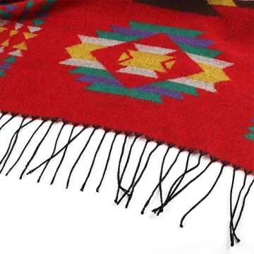 Uyuni Women's Casual Bohemian Shawl Poncho for All Sizes