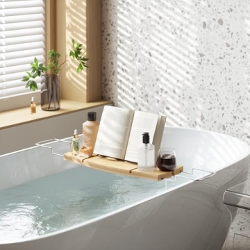 Aquala Bath Tray for Ultimate Relaxation Experience