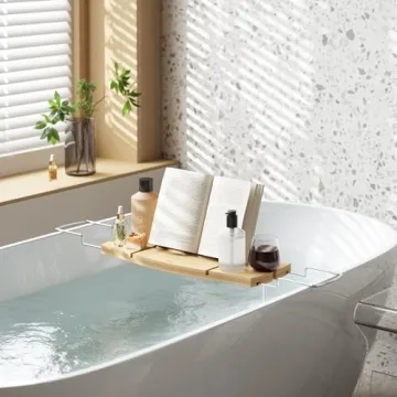 Aquala Bath Tray for Ultimate Relaxation Experience