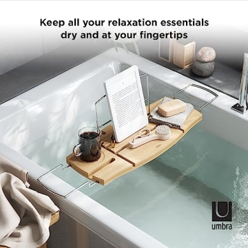 Aquala Bath Tray for Ultimate Relaxation Experience
