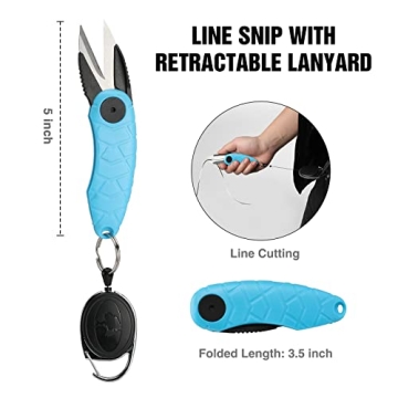 Mossy Oak 4pc Fishing Tool Kit for Anglers - Complete Gear Set