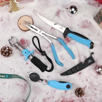 Mossy Oak 4pc Fishing Tool Kit for Anglers - Complete Gear Set