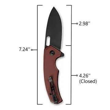 SENCUT Acumen Small Pocket Knife for EDC Hiking Camping