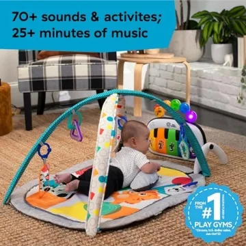 Baby Einstein 4-in-1 Kickin' Tunes Play Gym and Piano
