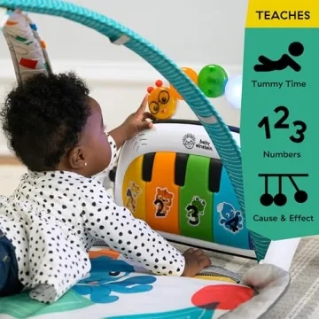 Baby Einstein 4-in-1 Kickin' Tunes Play Gym and Piano