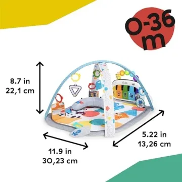 Baby Einstein 4-in-1 Kickin' Tunes Play Gym and Piano