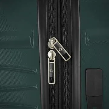 Samsonite Evolve SE Hardside Expandable Luggage with Spinners | Alpine Green | 2PC SET (Carry-on/Medium)