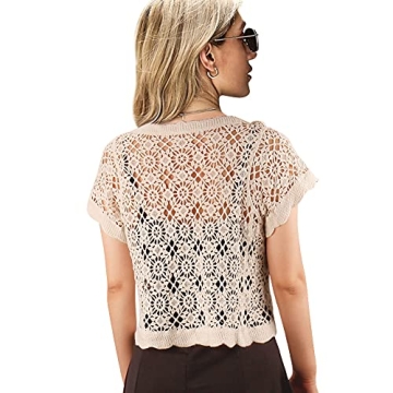 DRESSHAPE Lightweight Open-Front Cardigan Sweater