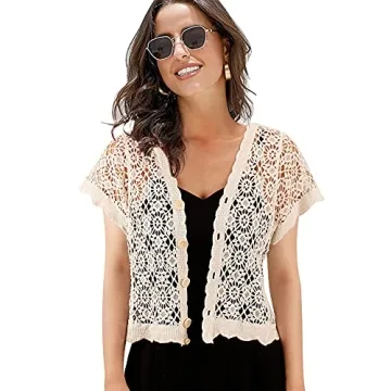 DRESSHAPE Lightweight Open-Front Cardigan Sweater