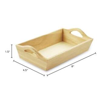 Multicraft Imports WS400 Wood Tray